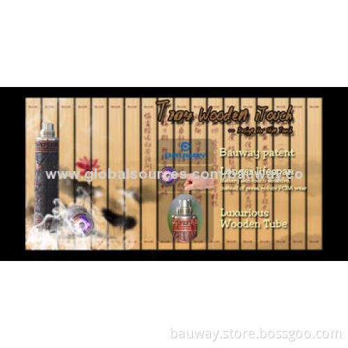Bauway Patented iTouch Batteries, Bottom Finger Touch, 3.5-4 Hours Charging Time